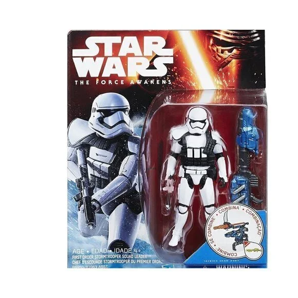 Star Wars: The Force Awakens 3.75 inch Snow Mission First Order Stormtrooper - Picture 1 of 3